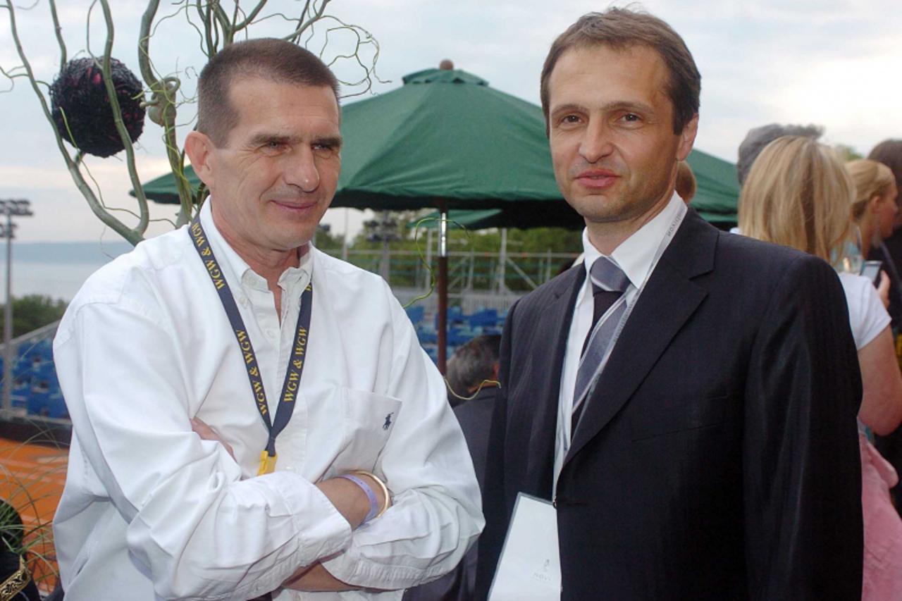 'scena......novi vinodolski.........14.06.2005. novi classics - ATP delta tour of champions gala vecera , srecko vargek i branimir horvat dir. foto: IGOR KRALJ'