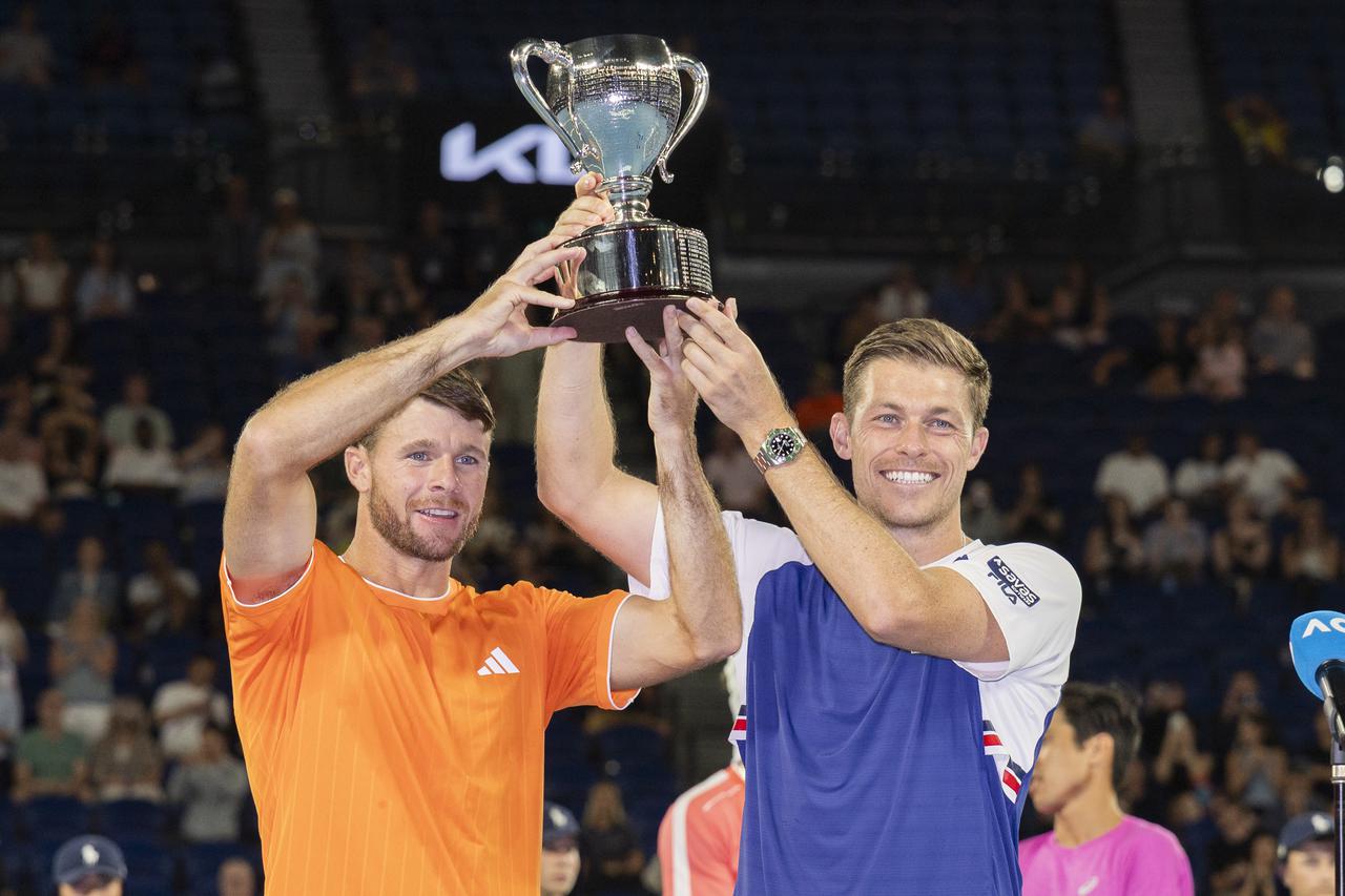 (SP)AUSTRALIA-MELBOURNE-TENNIS-AUSTRALIAN OPEN-MEN'S DOUBLES-FINAL