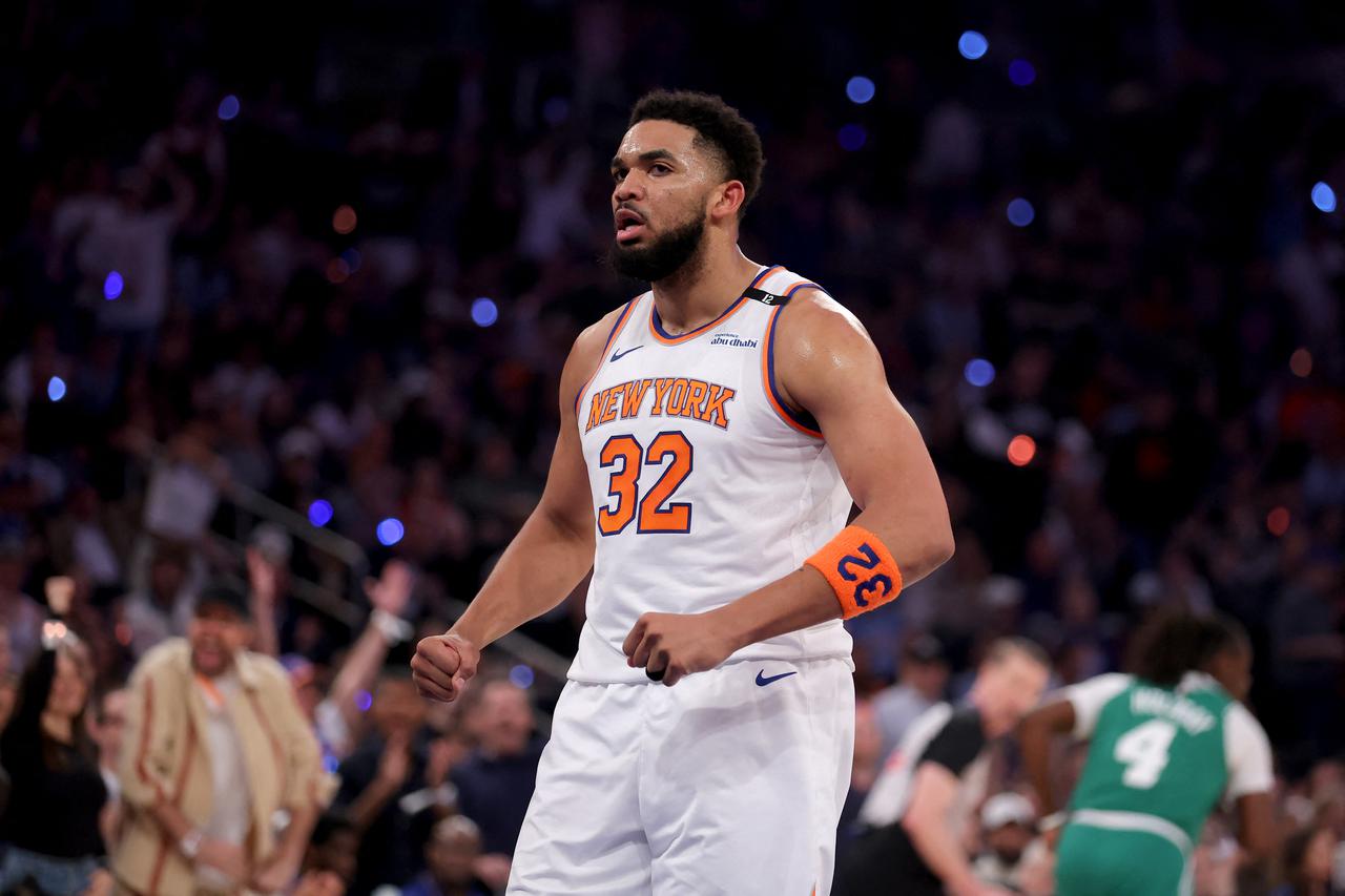 NBA: Playoffs-Boston Celtics at New York Knicks