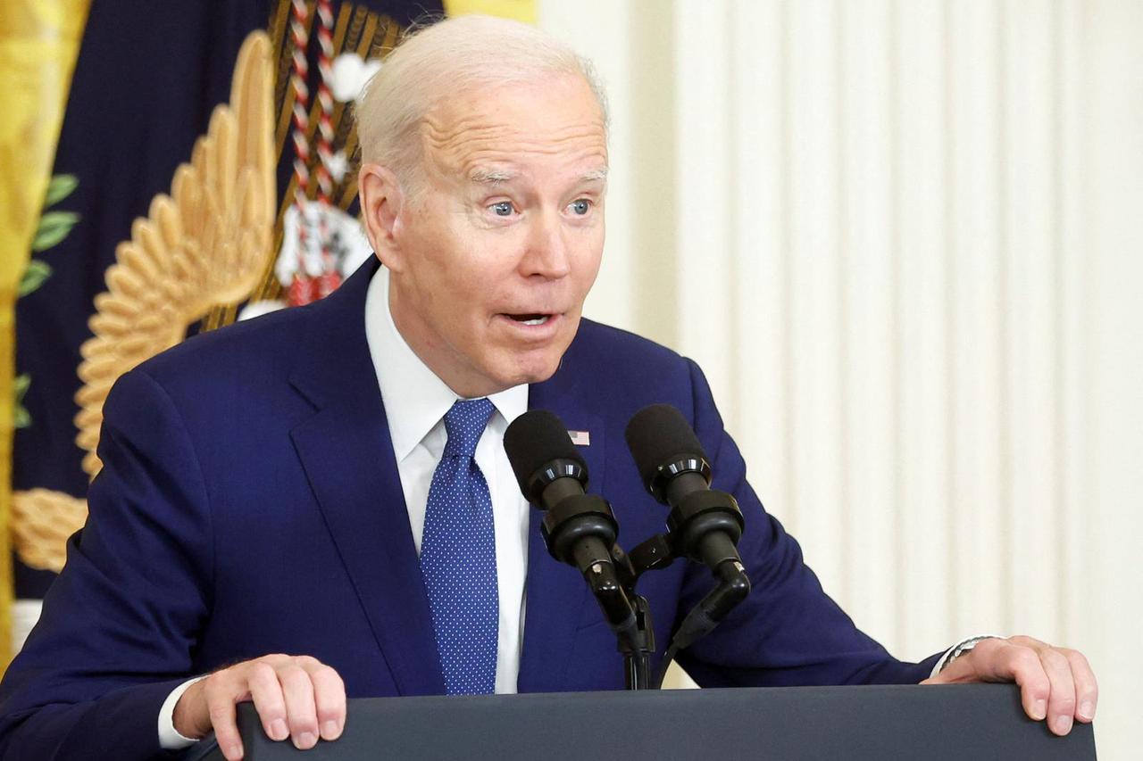 U.S. President Biden delivers remarks on the 13th anniversary of passage of the Affordable Care Act at the White House in Washington