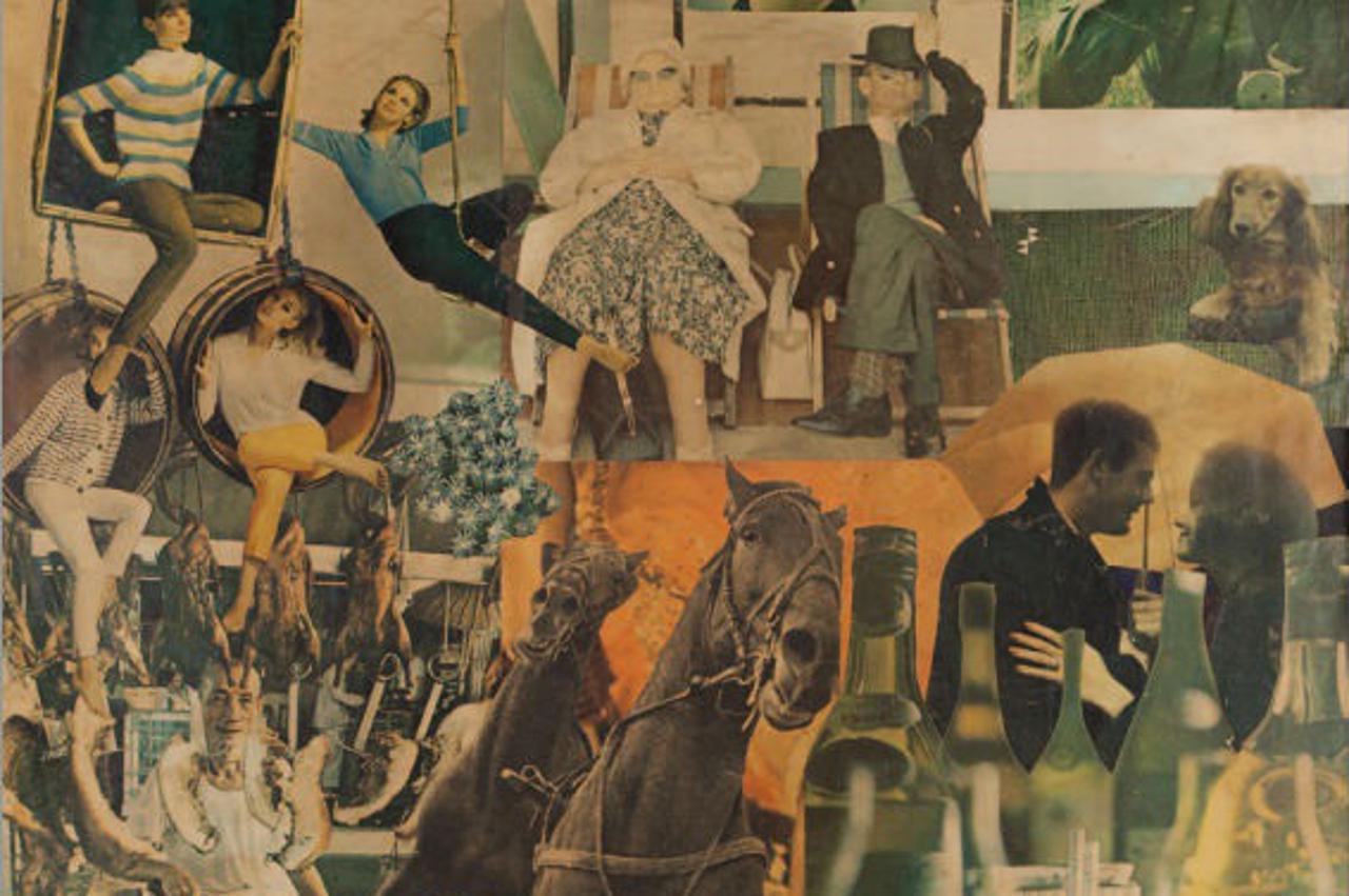 Vita cane, 1968.-1972., kolaž, MSU Vera Fisher