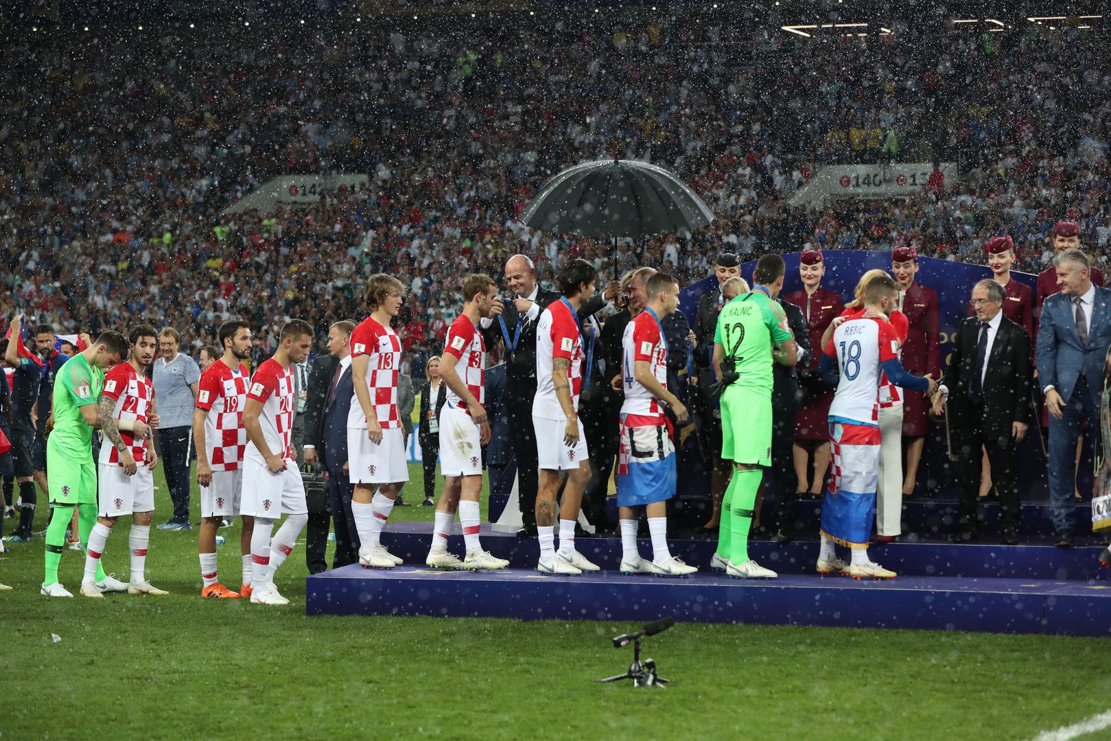 15.07.2018., stadion Luznjiki, Moskva, Rusija - Svjetsko nogometno prvenstvo 2018., finale, Francuska - Hrvatska. Photo: Igor Kralj/PIXSELL 
