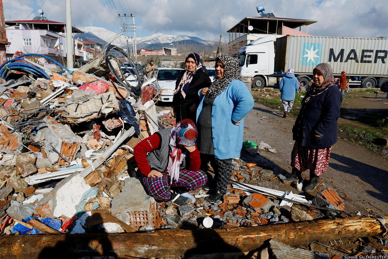 Aftermath of the deadly earthquake in Gaziantep
