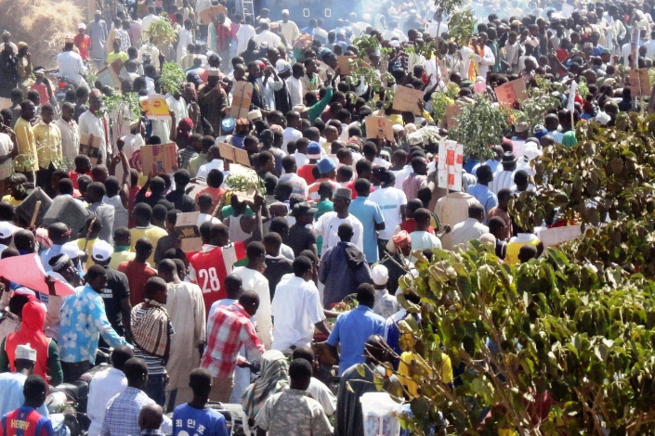 nigerija, prosvjed