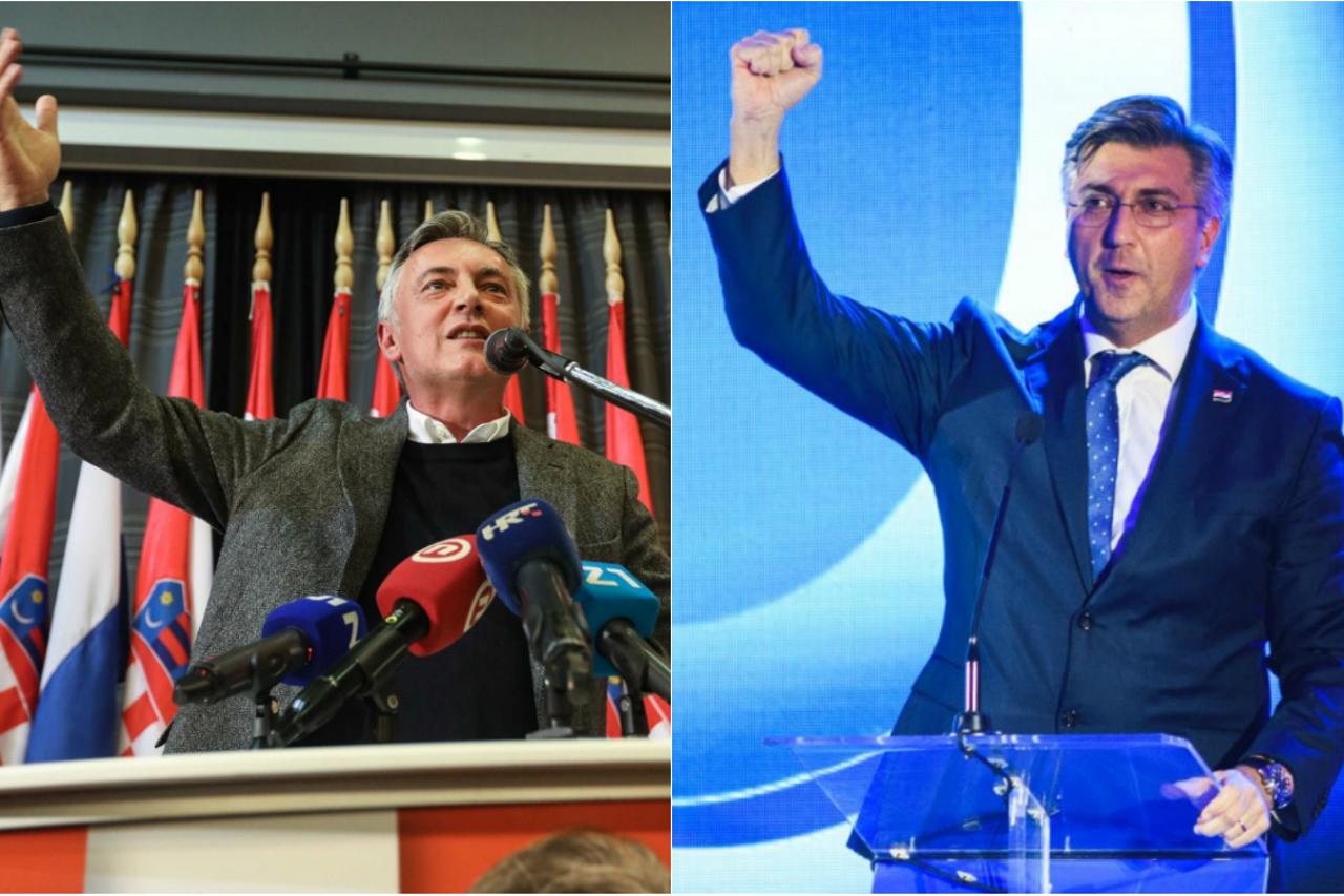 Andrej Plenković i Miroslav Škoro