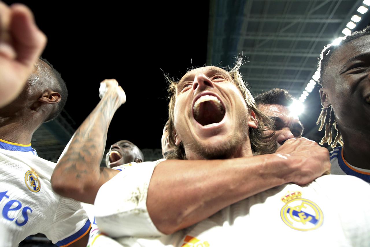 Real Madrid vs Real Sociedad Spanish La Liga football match day 27