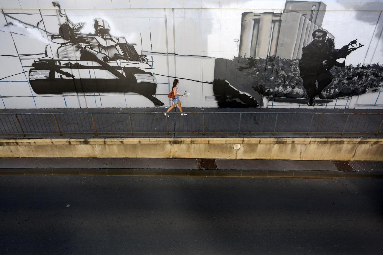 Zagreb: Na mjestu gdje je bio grafit malog princa osvanuo grafit s temom Domovinskog rata