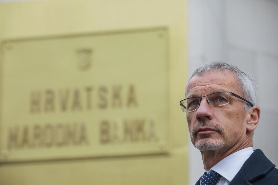 Zagreb: Nakon završetka godišnjeg brifinga HNB-a, guverner Boris Vujčić obratio se medijima