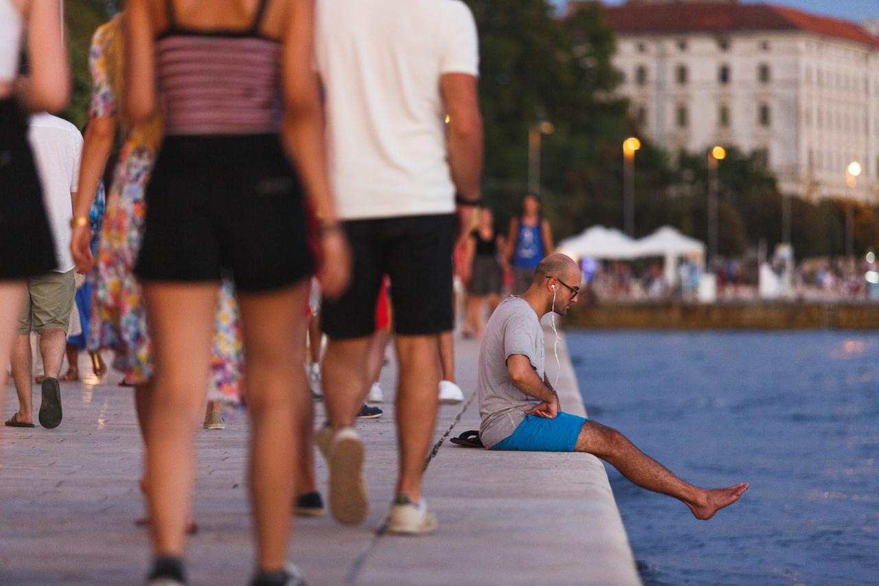Zadar: Grad pun turista za vrijeme pandemije koronavirusa