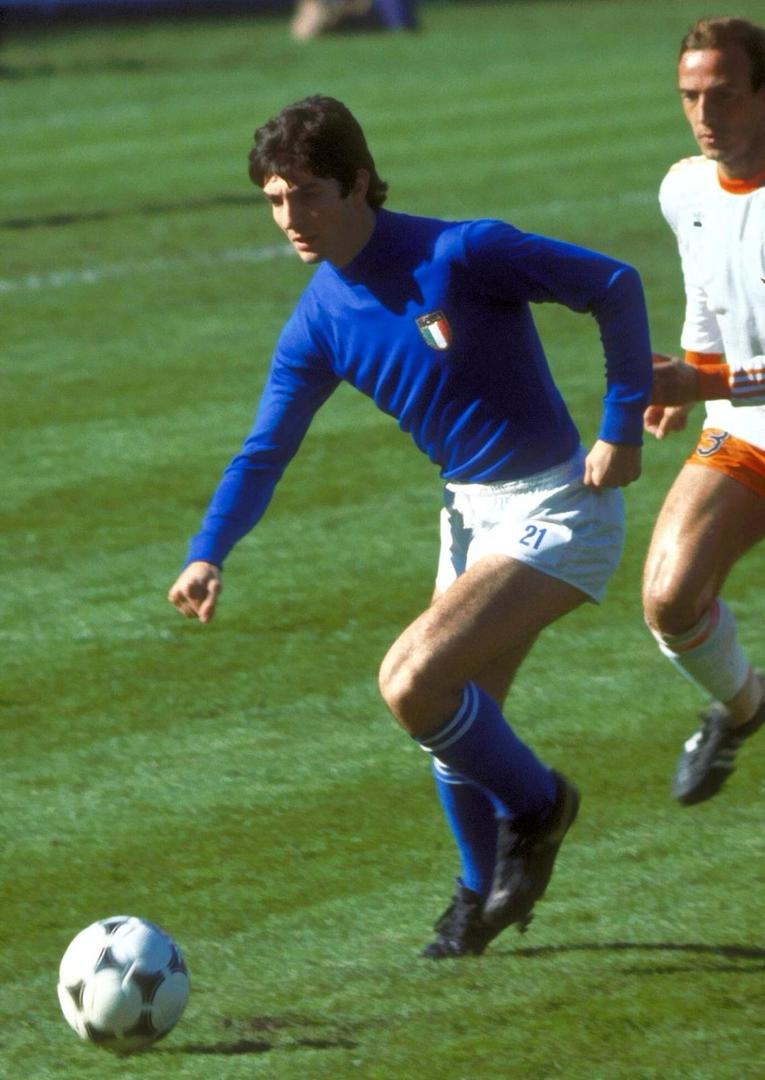 FILE PHOTO: An undated image of footballer Paolo Rossi of Italy FILE PHOTO: An undated image of footballer Paolo Rossi of Italy.  Action Images/File Photo Action Images