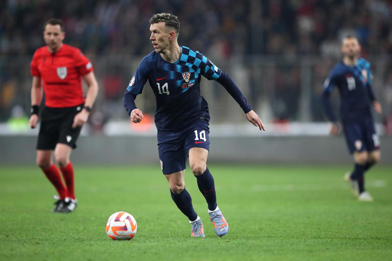 28.03.2023., stadion Timsah Arena, Bursa, Turska - Kvalifikacije za Europsko prvenstvo 2024. godine, skupina D, 2 kolo, Turska - Hrvatska. Photo: Slavko Midzor/PIXSELL