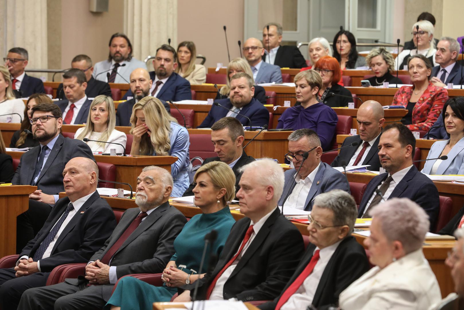 16.05.2024., Zagreb - Prvo zasjedanje Hrvatskog sabora u 11. sazivu. Photo: Robert Anic/PIXSELL