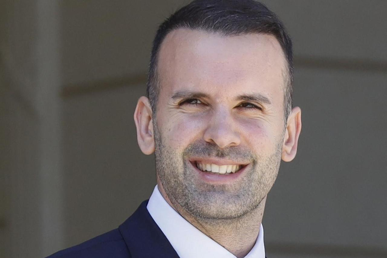President Macron Welcomes Montenegro Pm Milojko Spajic - Paris