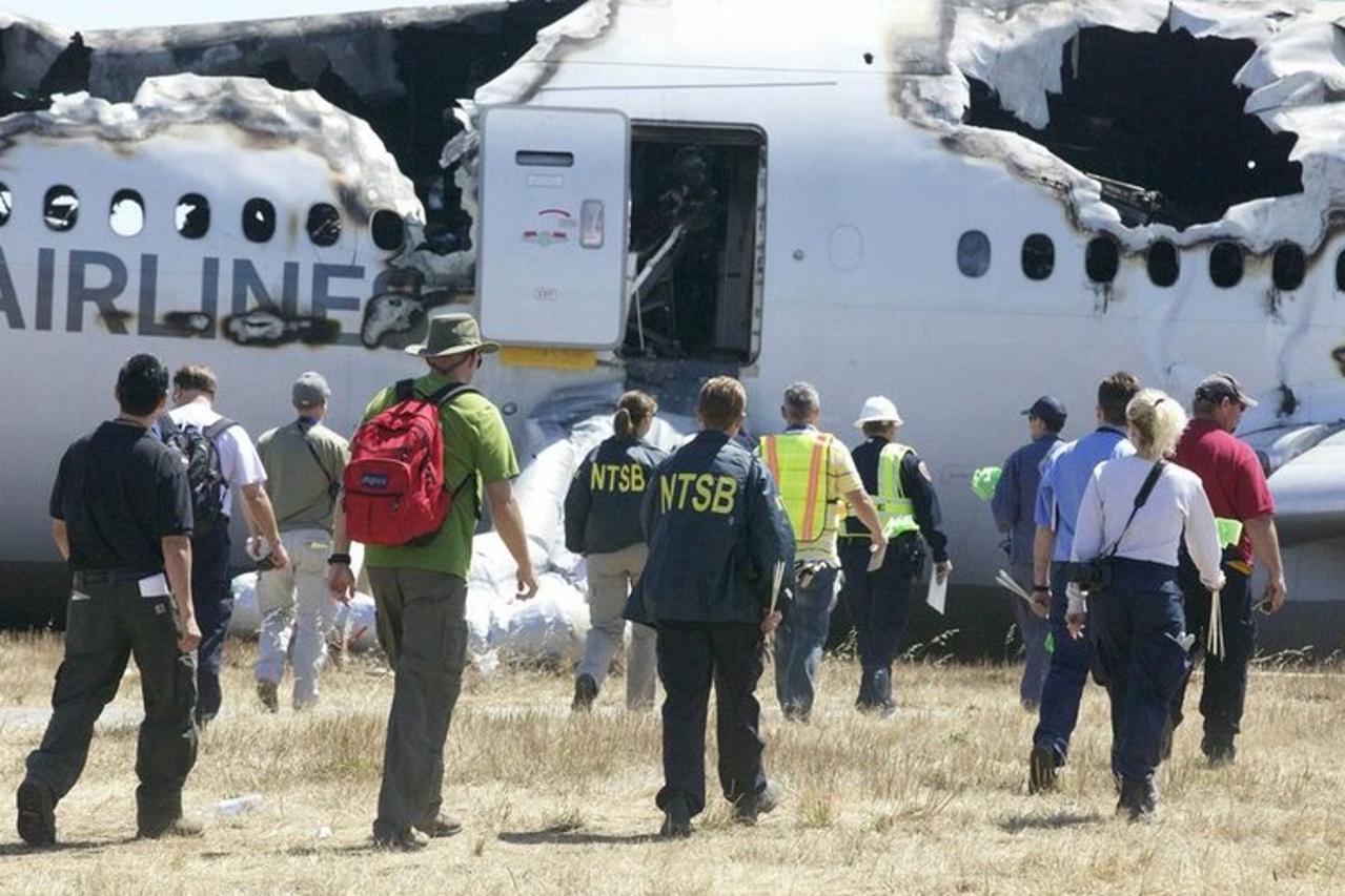 Pad Boeinga 777 u San Franciscu 2013.