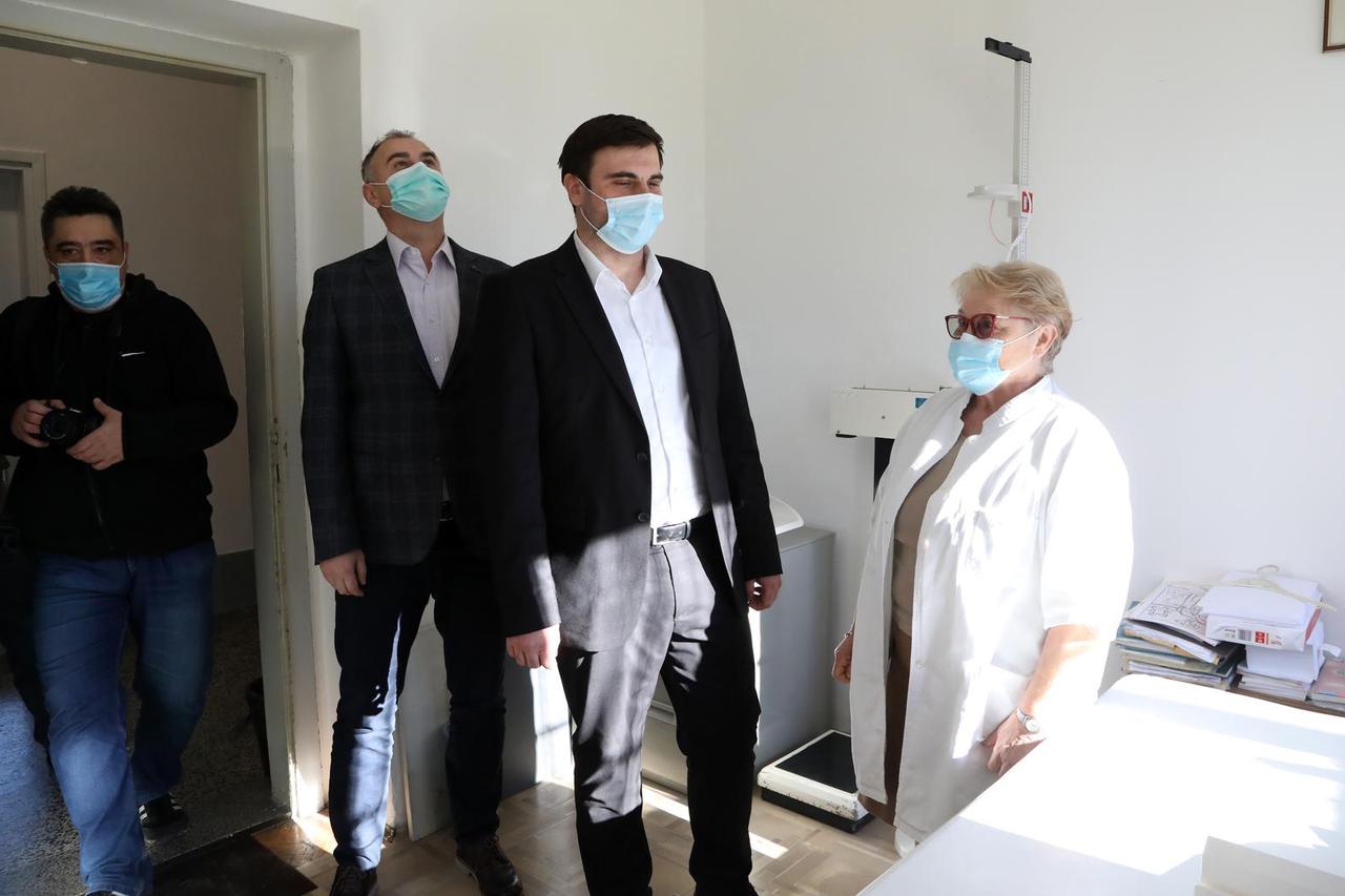 Sisak: Župan Ivan Celjak obišao ordinacije primarne zdravstvene zaštite
