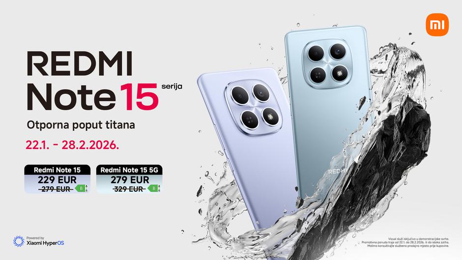 REDMI Note 15 serija