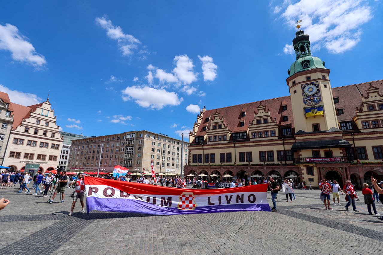 Leipzig: Hrvatski navijači prevladavaju središtem grada