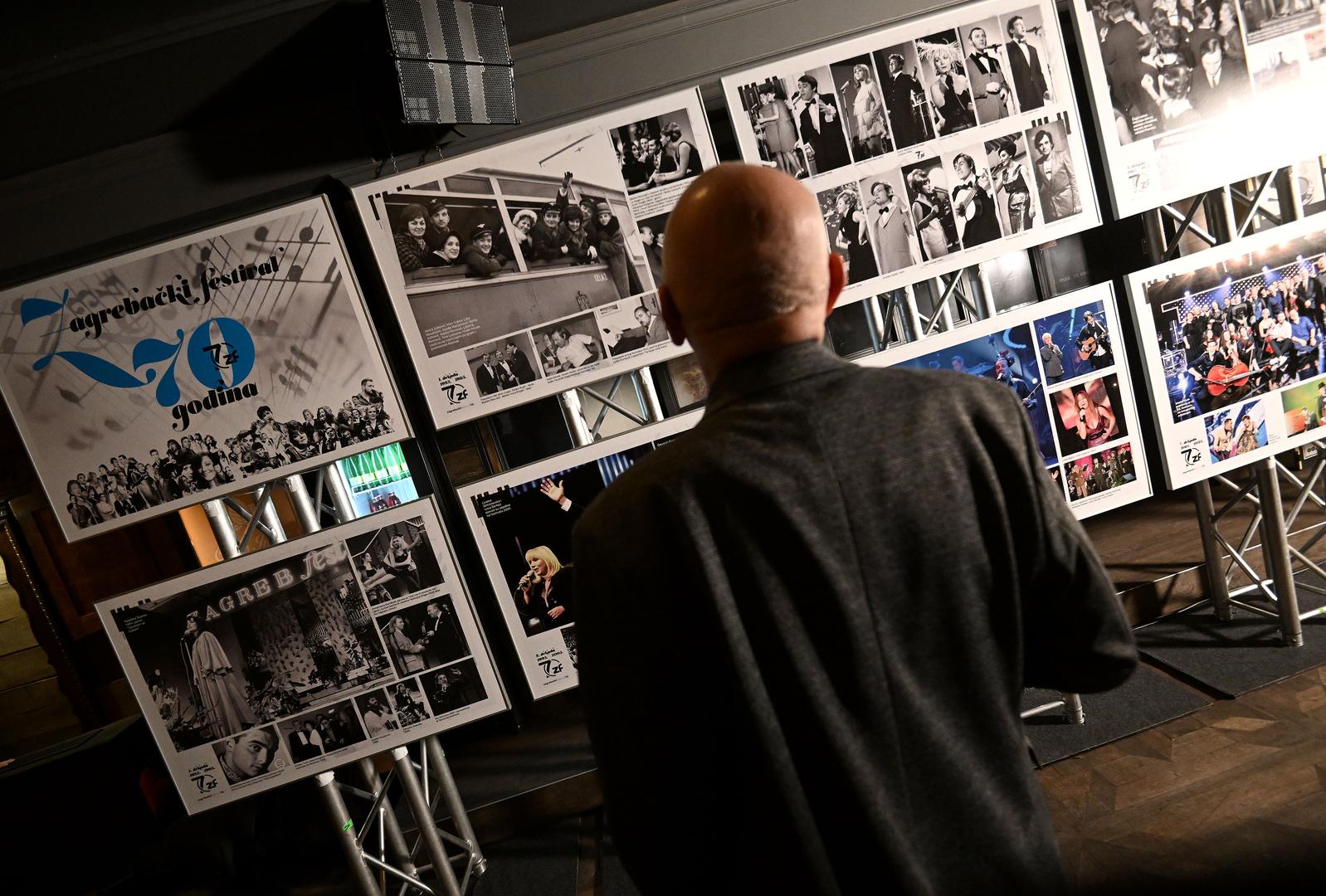 15.03.2023., Zagreb - 70 godina Zagrebackog festivala, promocija monografije i dodjela posebnog priznanja Dragi Diklicu.  Photo: Marko Lukunic/PIXSELL