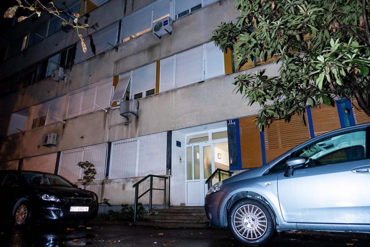 Splita: Zgrada u Sukoišanskoj ulici u kojoj je pronađeno mrtvo tijelo ženske osobe