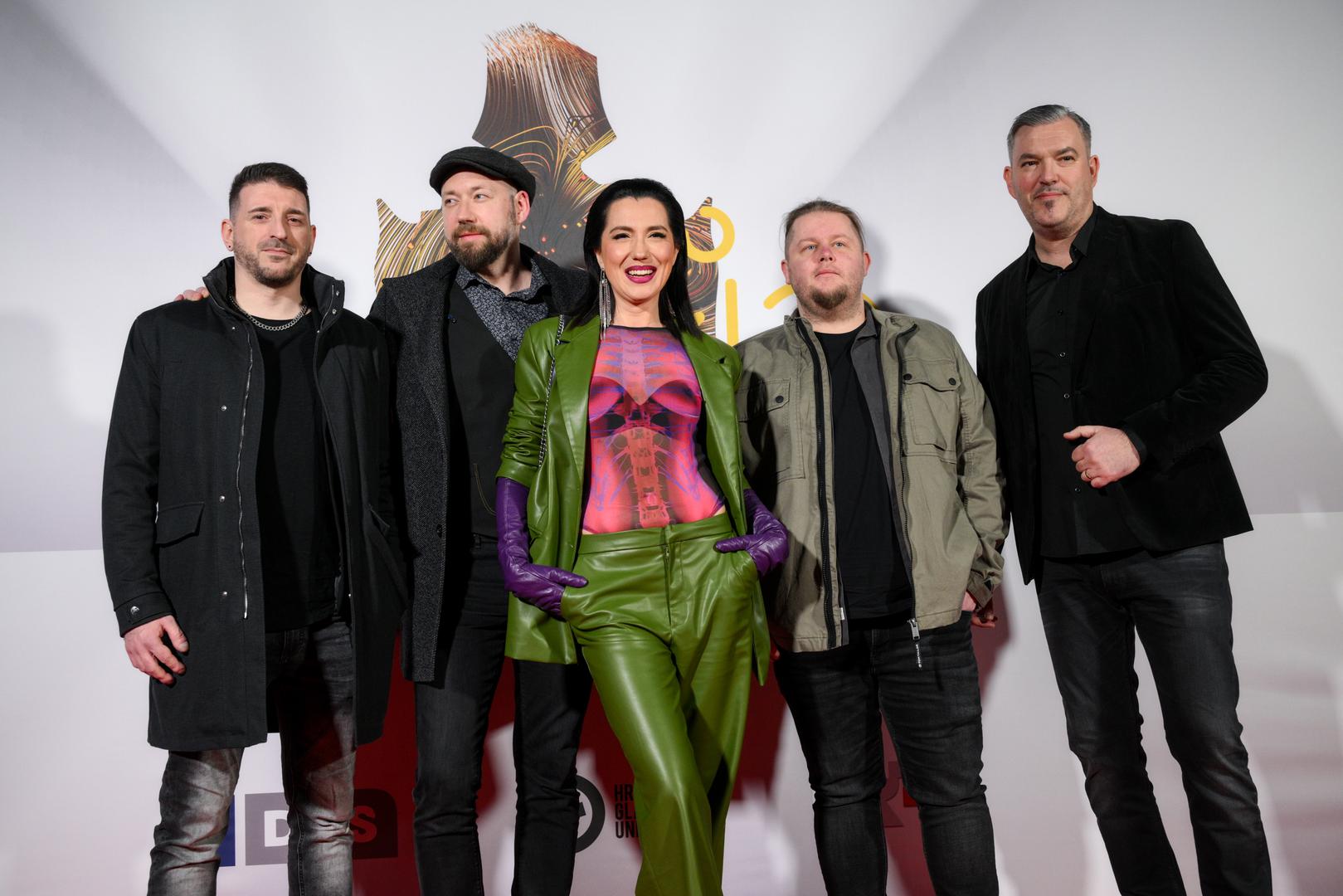 23.03.2024., Zagreb - Poznati dolaze na dodjelu glazbene nagrade Porin u HoB-u Zagreb. Photo: Davor Puklavec/PIXSELL