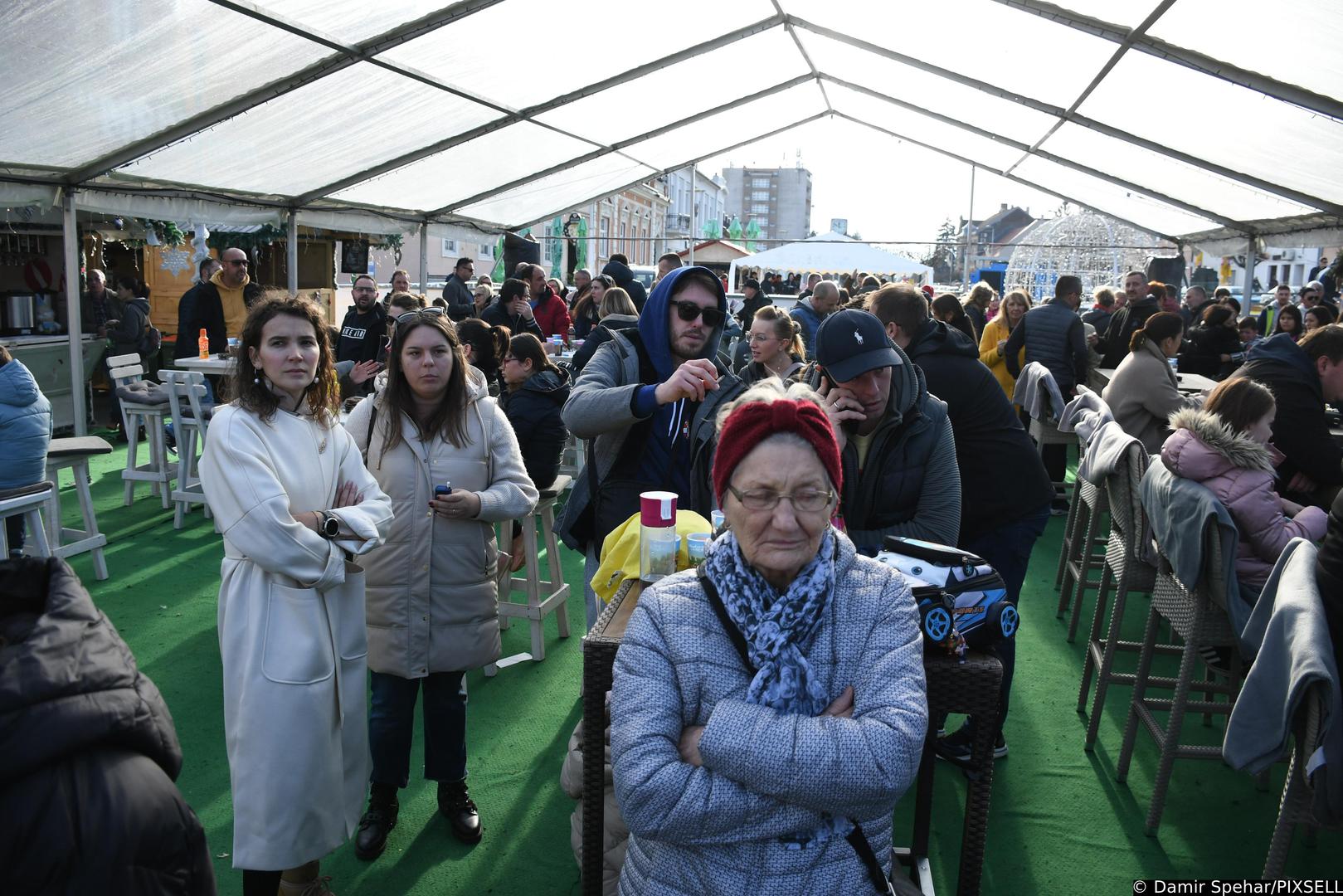 31.12.2022., Krizevci - U sklopu krizevackog Adventa organiziran je docek Djecje nove godine uz obilje zabave za malisane, ali i dorasle Photo: Damir Spehar/PIXSELL