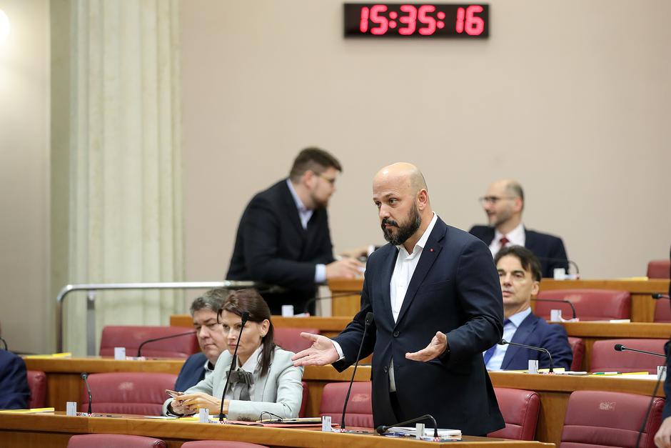 Izlaganje premijera Andreja Plenkovića u Saboru