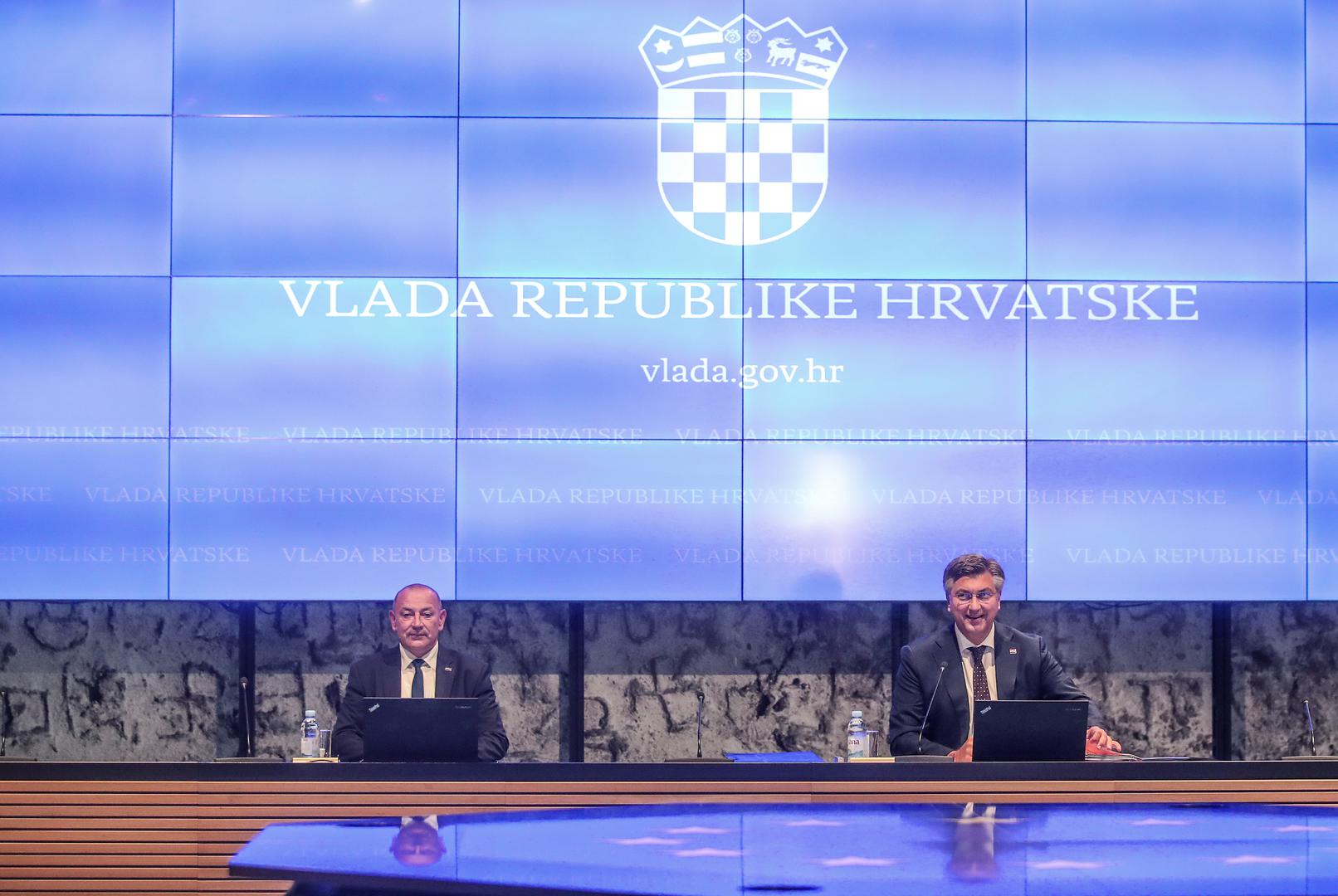 21.09.2023.., Zagreb - U NSK odrzana 251. sjednica Vlade Republike Hrvatske .Photo: Slavko Midzor/PIXSELL Photo: Slavko Midzor/PIXSELL