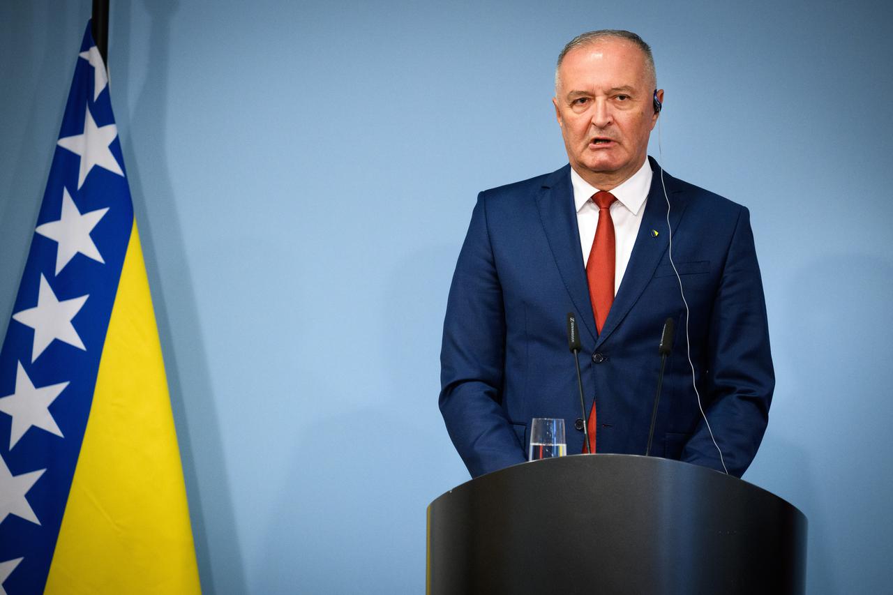 German-Bosnian meeting of defense ministers