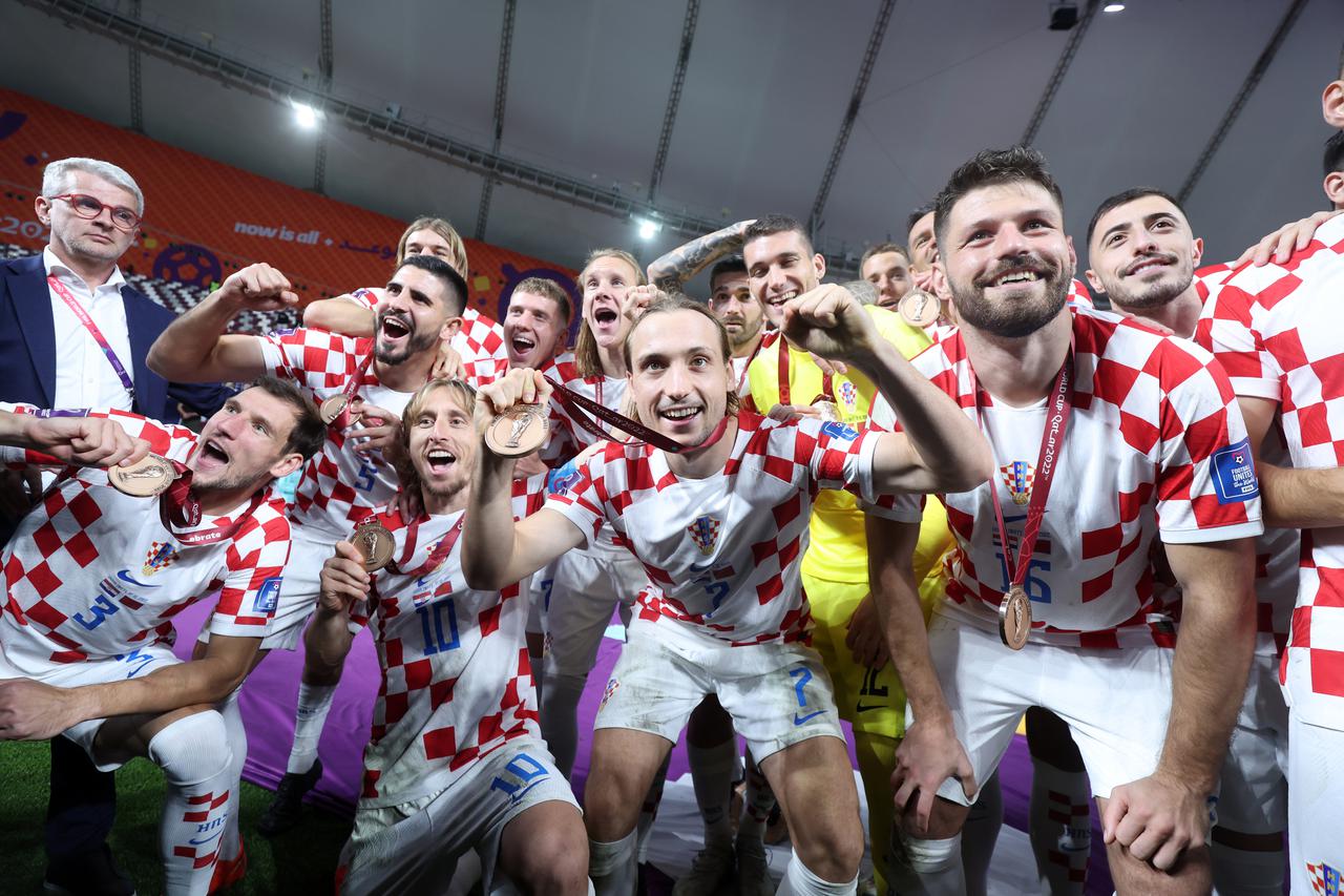 KATAR 2022 - Hrvatska pobjedila Maroko i osvojila broncu na Svjetskom prvenstvu