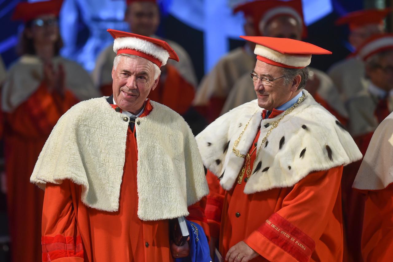 ITA, Trainer Carlo Ancelotti erhält Ehren-Doktortitel der Universität Parma