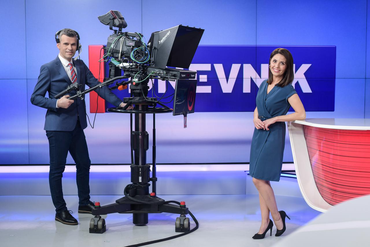 Zagreb: Dugogodišnji voditelji "Dnevnika" Nove TV Marija Miholjek i Petar Pereža