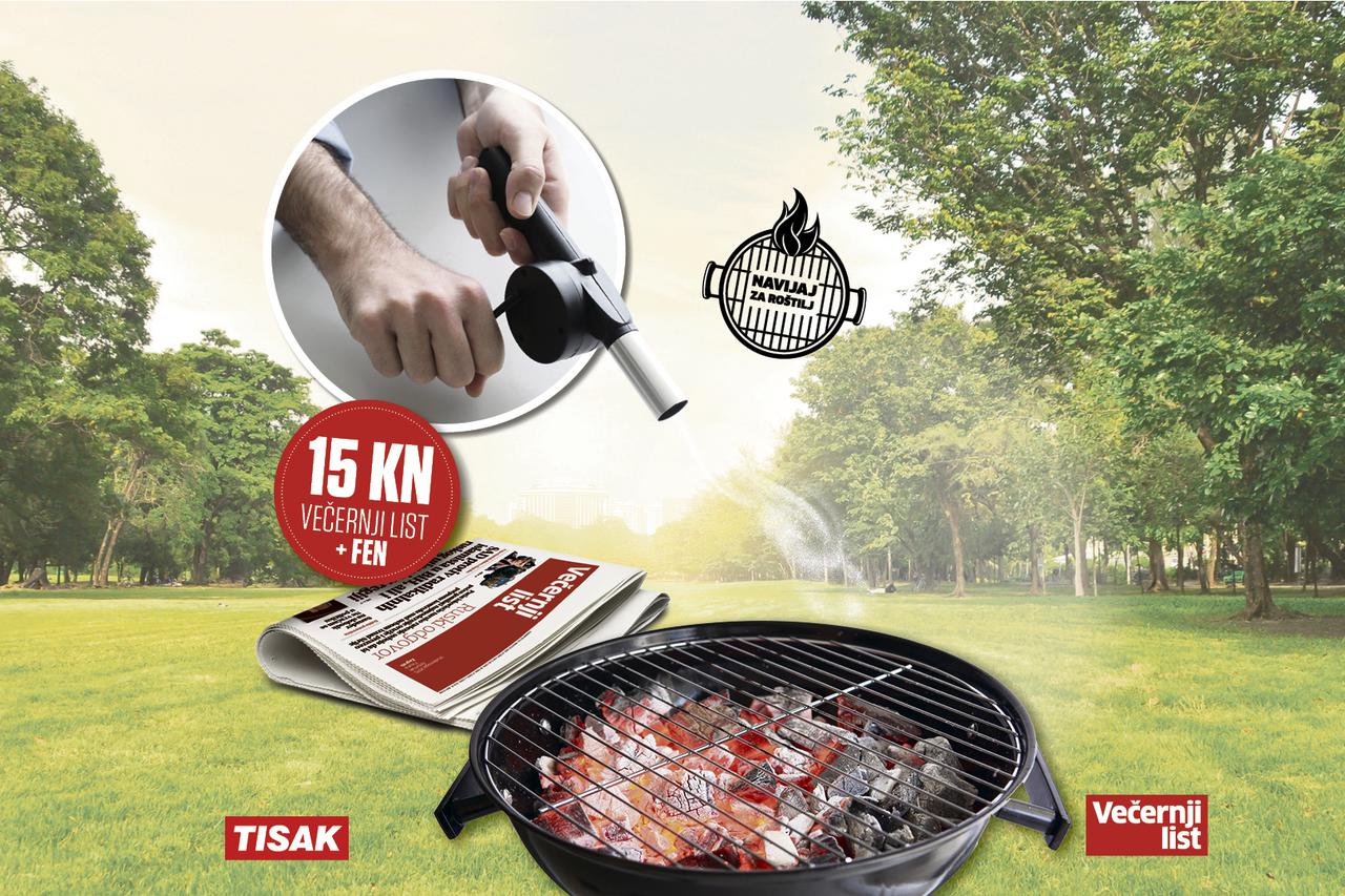 Roštiljajte s pravim žarom uz Večernji list