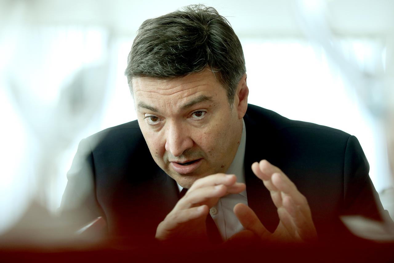13.04.2015., Zagreb - Ministar znanosti, obrazovanja i sporta prof. dr. sc. Vedran Mornar. 