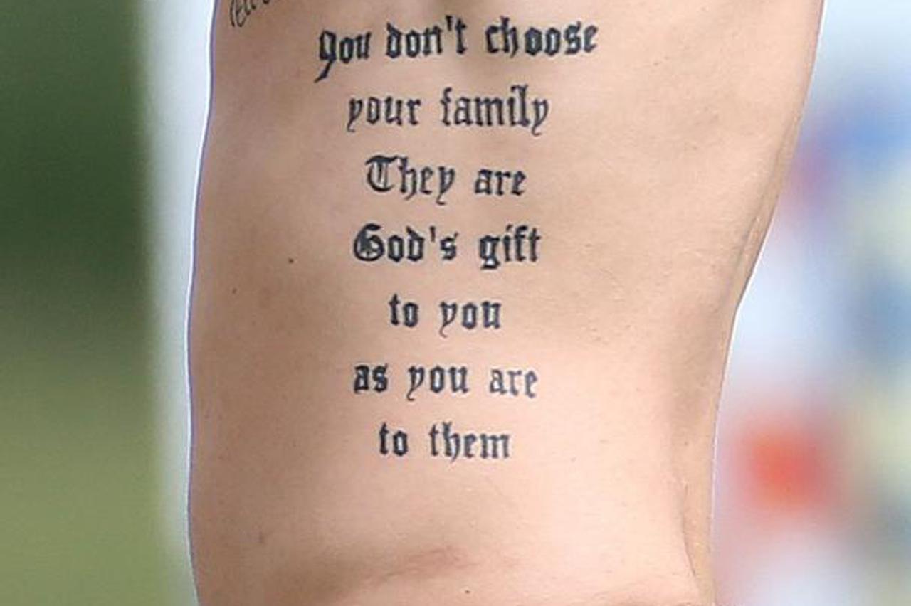 Hrvatska nogometna reprezentacija, tetovaže