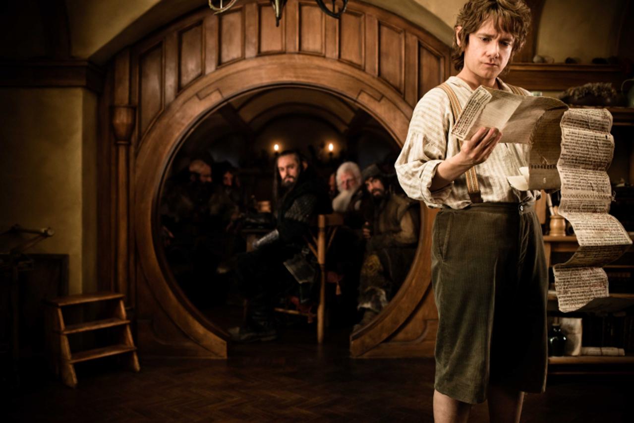 'MARTIN FREEMAN as Bilbo Baggins in New Line Cinemaís and MGM\'s fantasy adventure ìTHE HOBBIT: AN UNEXPECTED JOURNEY,î a Warner Bros. Pictures release.'