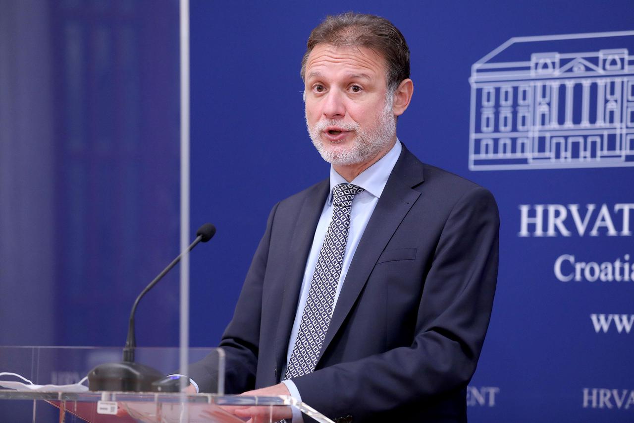 Gordan Jandroković održao konferenciju za medije nakon održane sjednice Predsjedništva Sabora