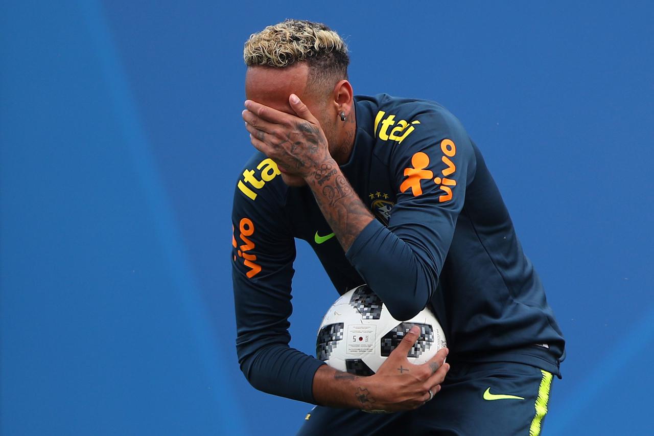 Neymar trening Brazil