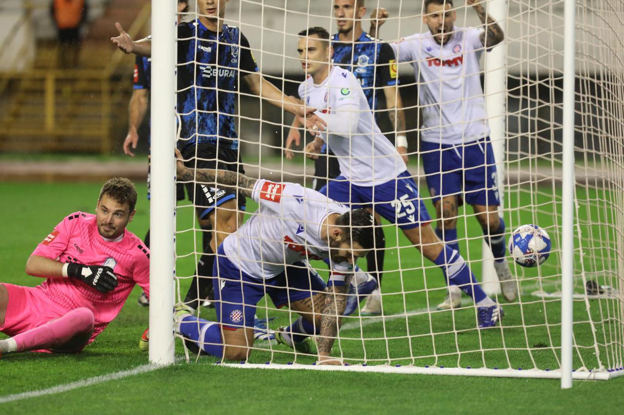Split: Utakmica 2. kola SuperSport HNL-a između HNK Hajduk i HNK Rijeka