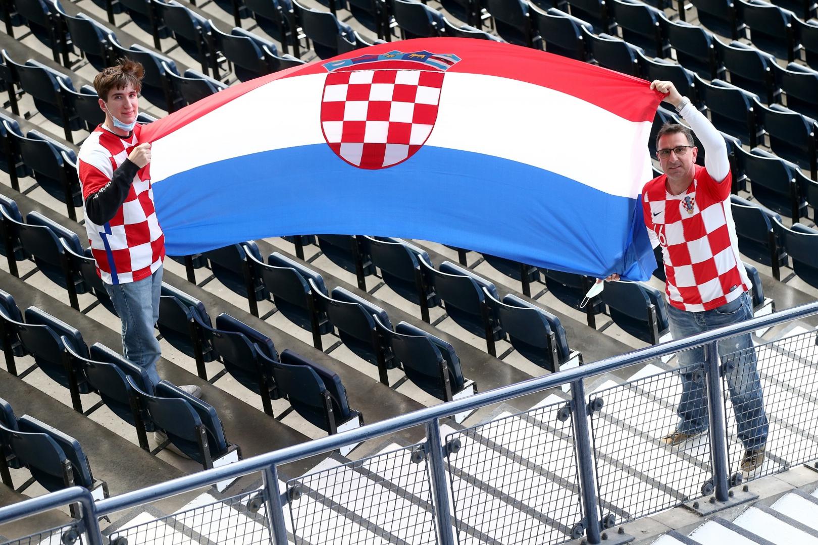 22.06.2021., Glasgow, Skotska - Hampden Park. UEFA Europsko prvenstvo 2020, skupina D, 3. kolo, Hrvatska - Skotska. Photo: Goran Stanzl/PIXSELL