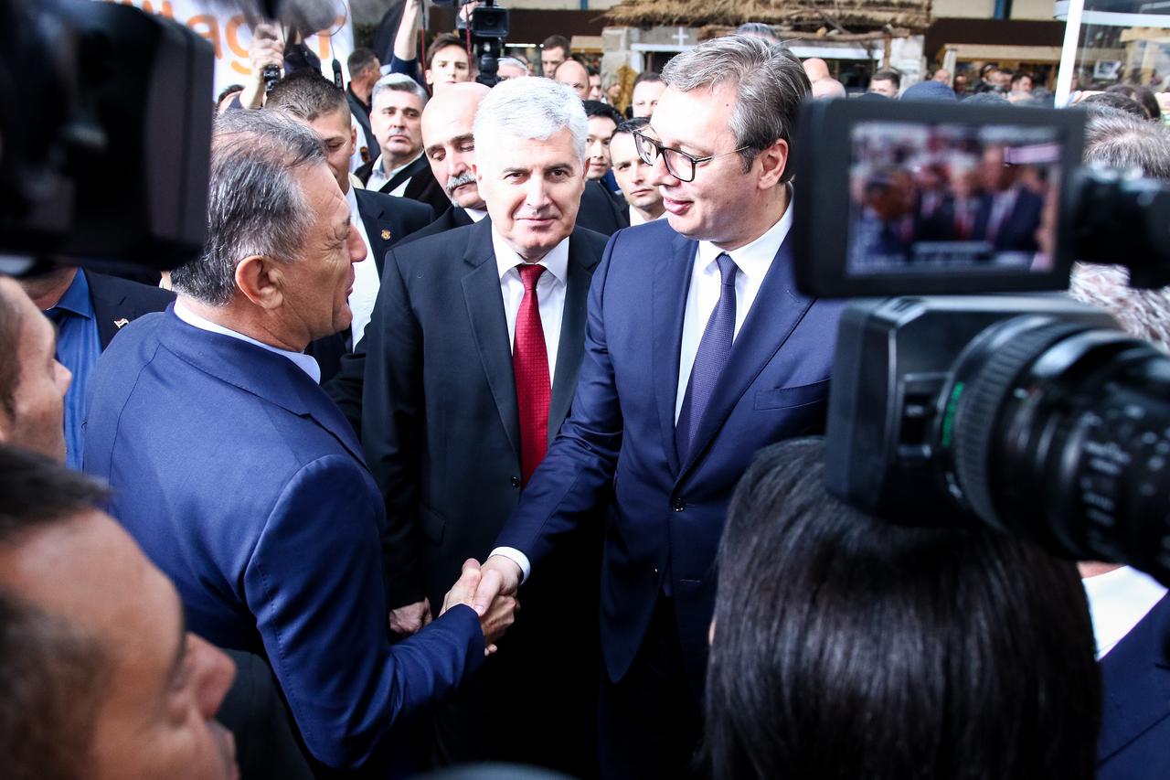 Zdravko Mamić i Aleksandar Vučić