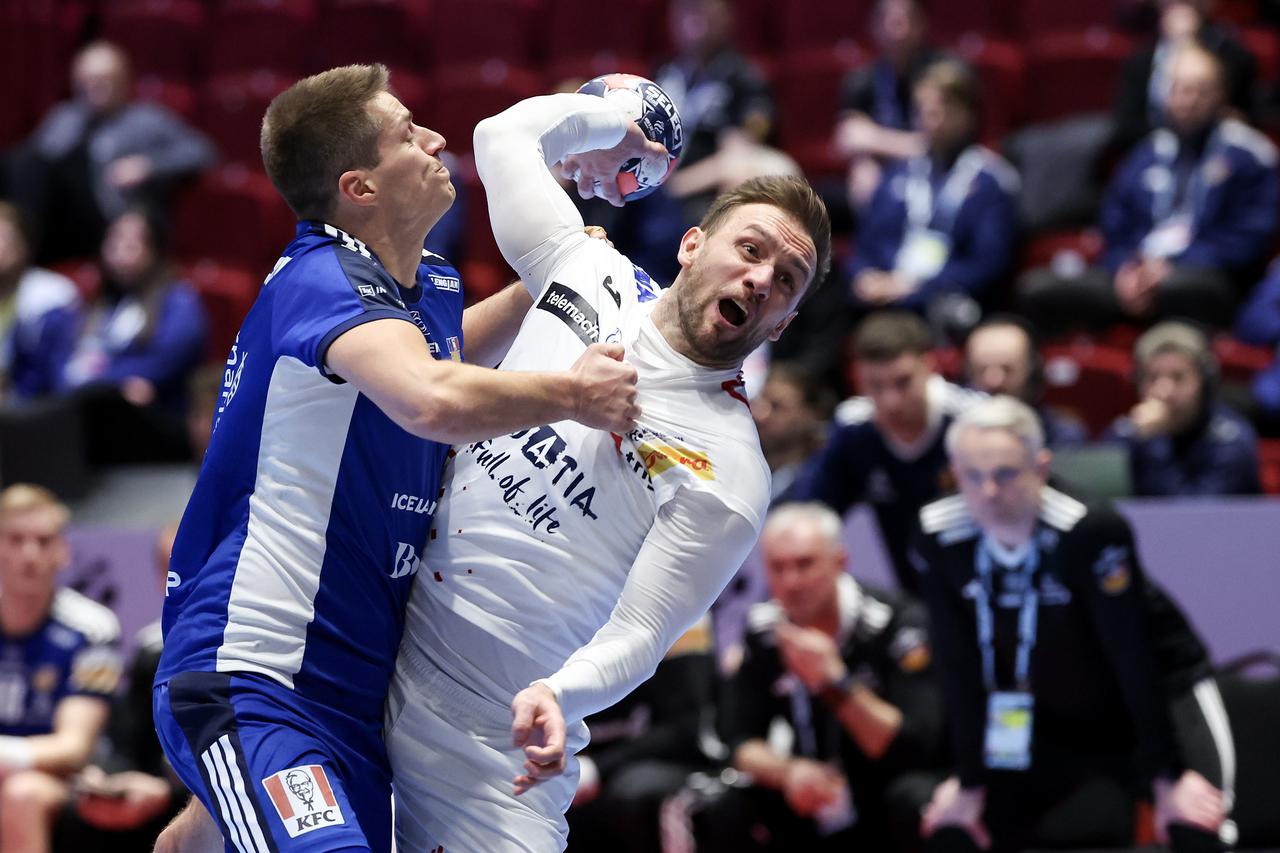 Susret Islanda i Hrvatske u drugom krugu EHF Europskog prvenstva