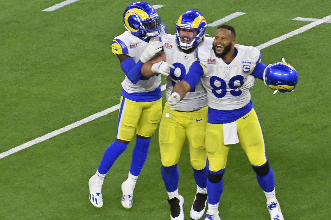 Rams defeat Bengals 23-20 in Super Bowl LVI in Los Angeles