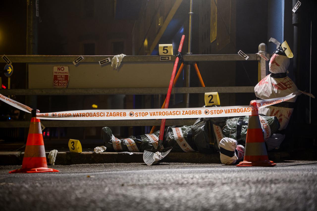 Zagreb:  Start utrke „12. zagrebački noćni cener“