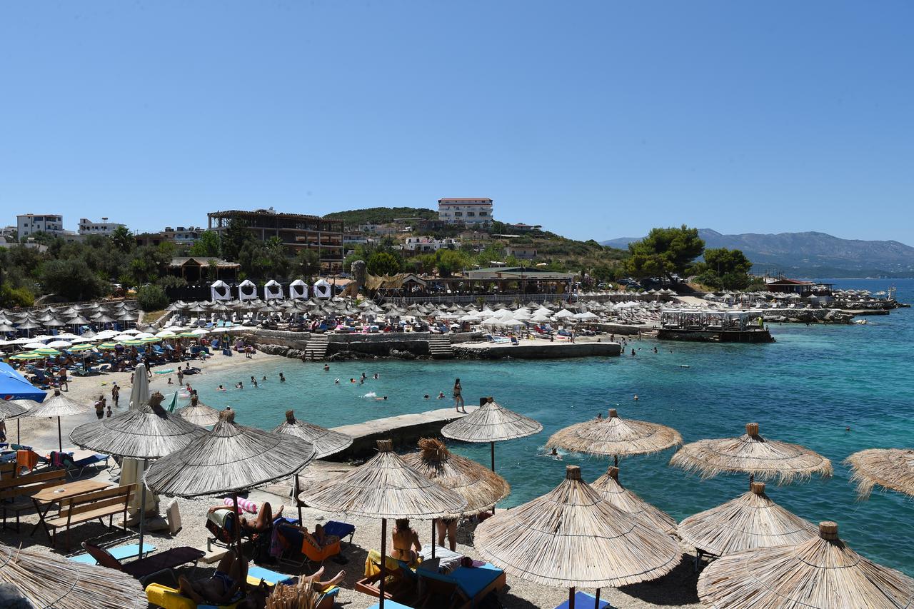 ALBANIA-SARANDE-FOREIGN TOURIST