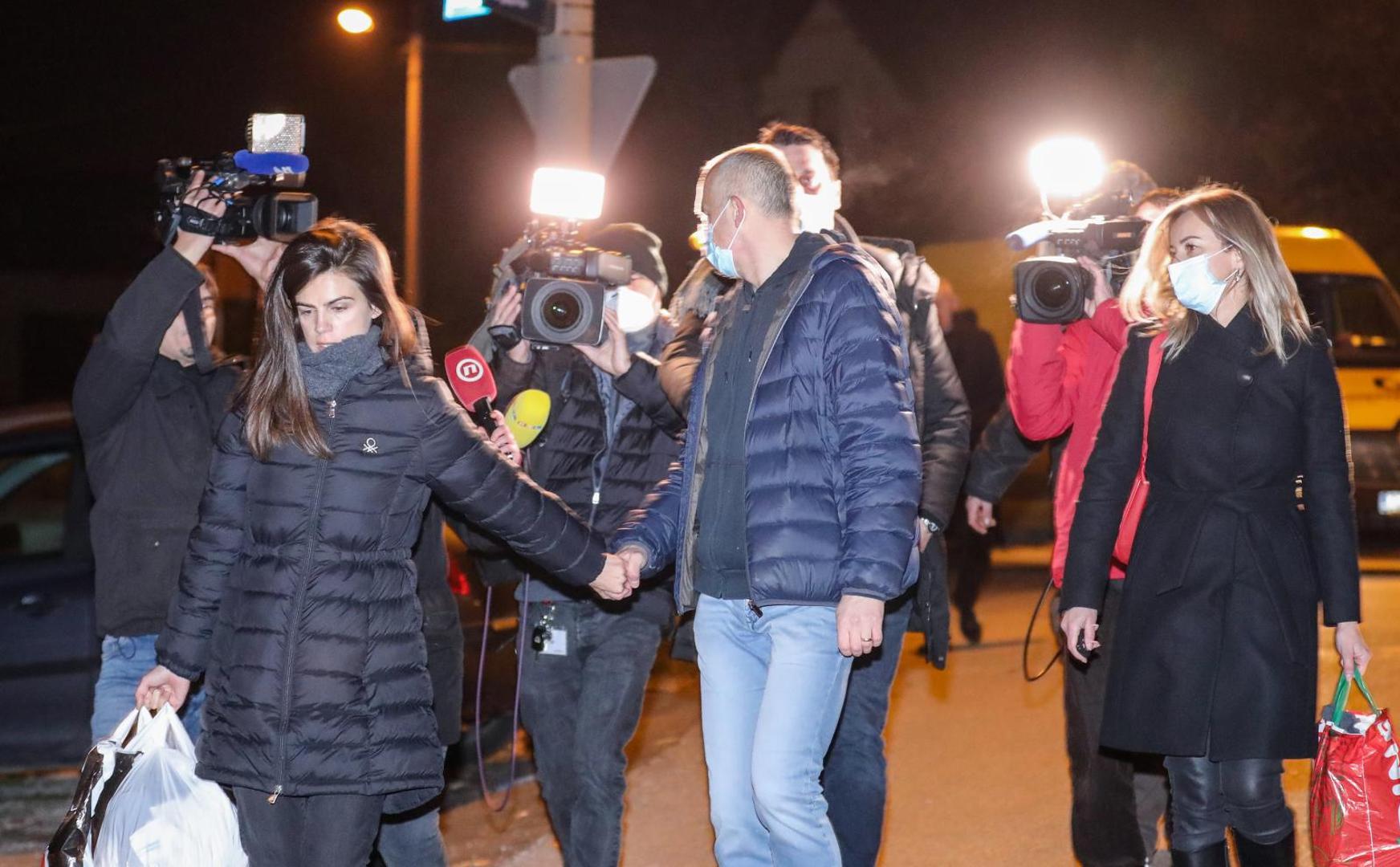 16.12.2020., Zagreb - Osumnjiceni iz afere Janaf Vinko Grgic pusten je iz istraznog zatvora u Remetincu. Photo: Emica Elvedji/PIXSELL