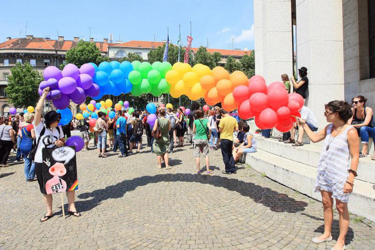 gej parada, zagreb