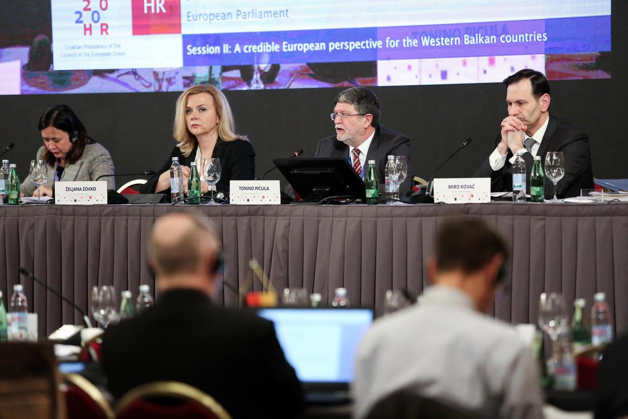 Zagreb: Sjednica Sastanka predsjedajuće Trojke i Europskog parlamenta - Vjerodostojna europska perspektiva država zapadnog balkana