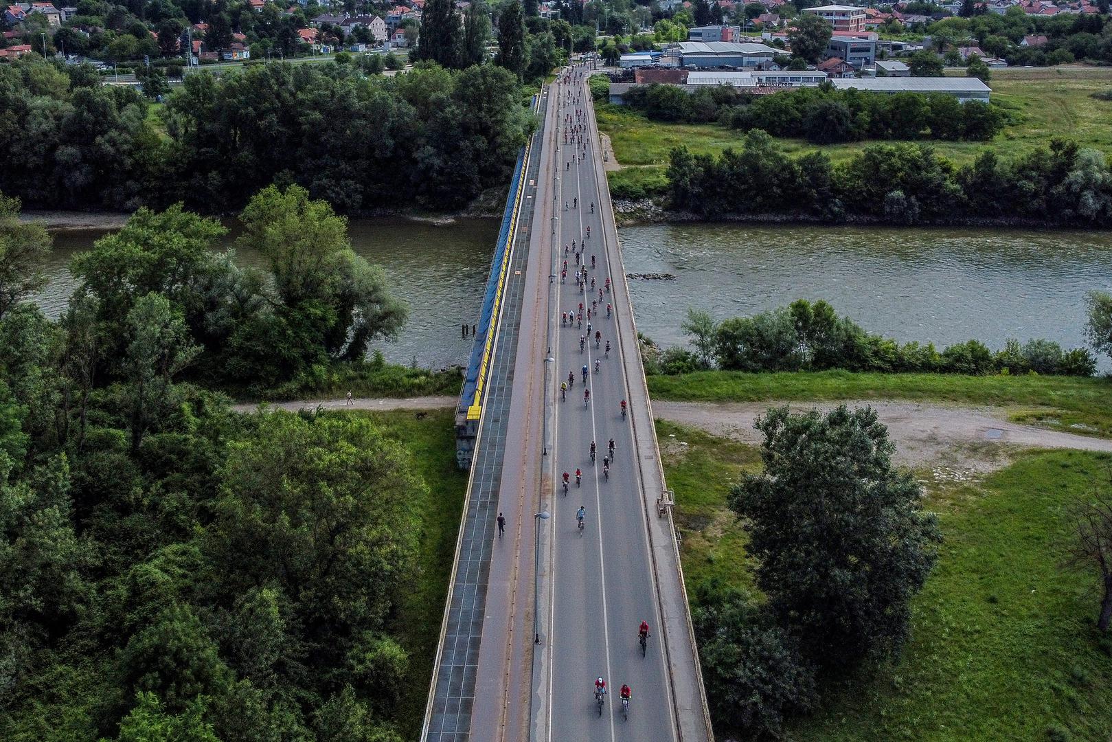 11.06.2022., Zagreb - Jubilarna 40. Vecernjakova biciklijada vozila se od Zagreba do Samobora. Photo: Igor Kralj/PIXSELL