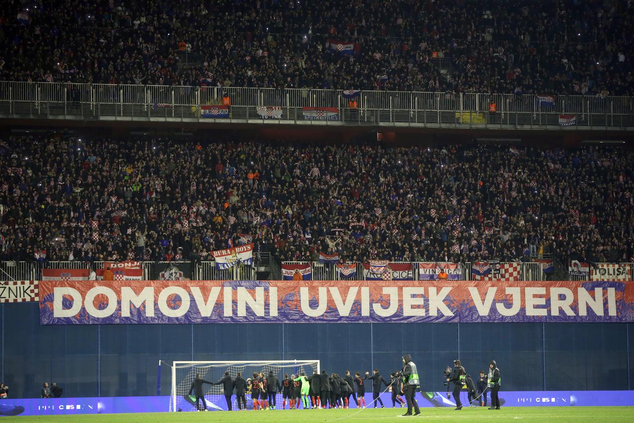 Zagreb: Tin Jedvaj u sudačkoj nadoknadi zabio za 3:2 u utakmici Lige nacija protiv Španjolske
