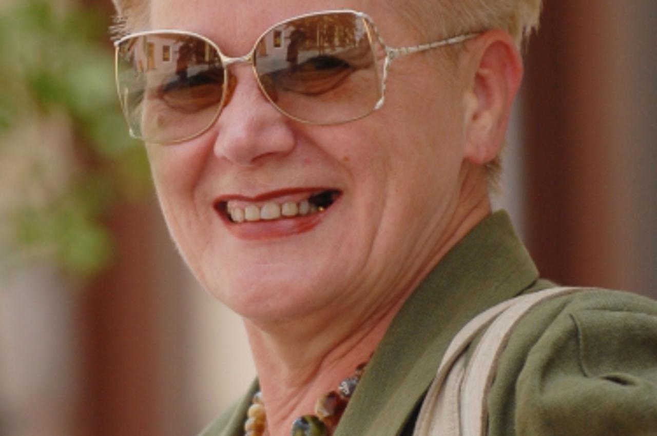 '23.06.2010., Korzo, Varazdin - Marija Habijan, bivsa ravnateljica 2. gimnazije.  Photo: Marko Jurinec/PIXSELL'